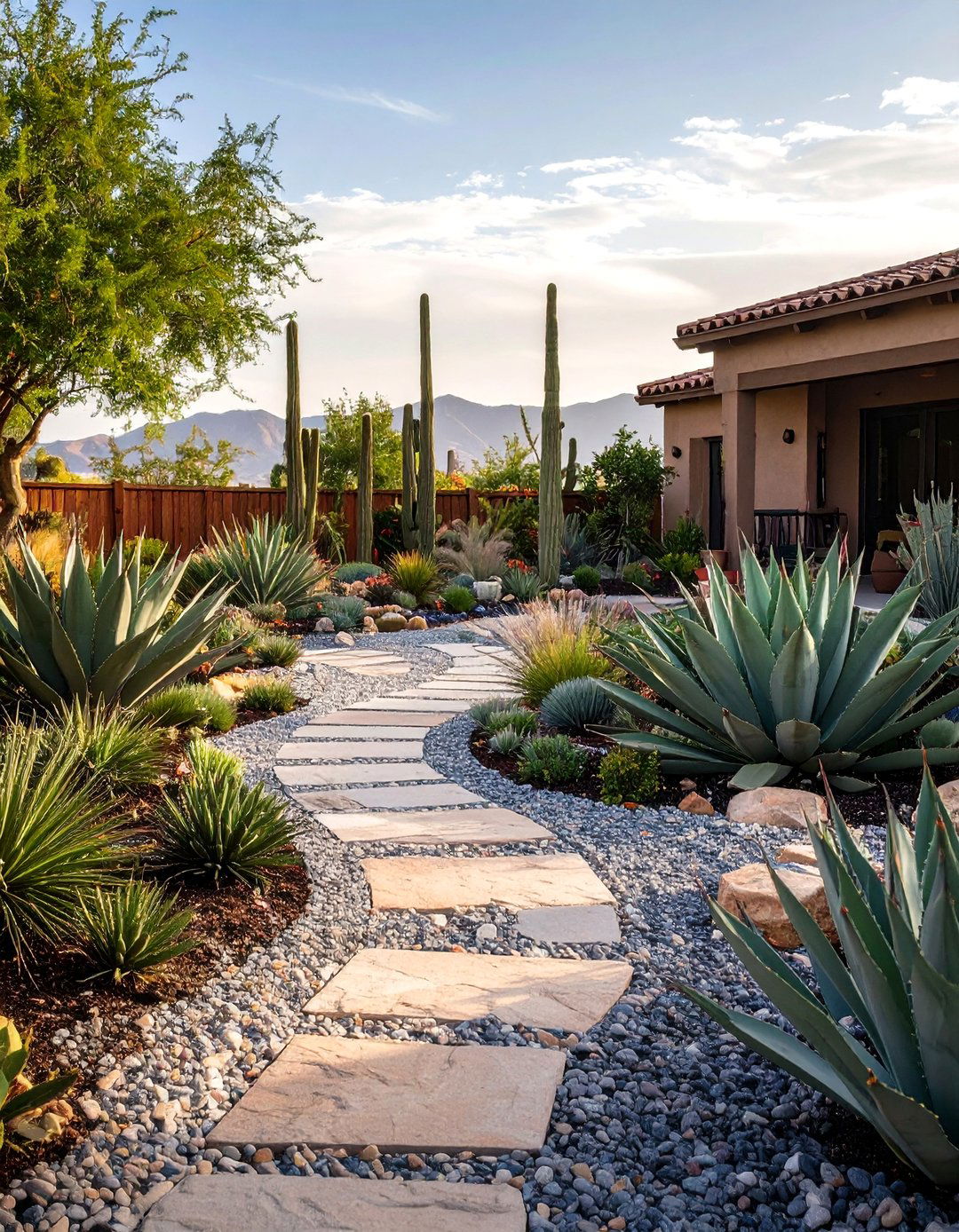 A Low Maintenance Gravel and Stone Backyard - 30 backyard inspiration