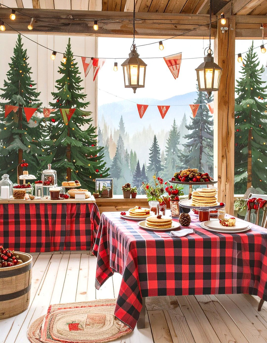 A Lumberjack Baby Shower - 30 baby boy shower ideas