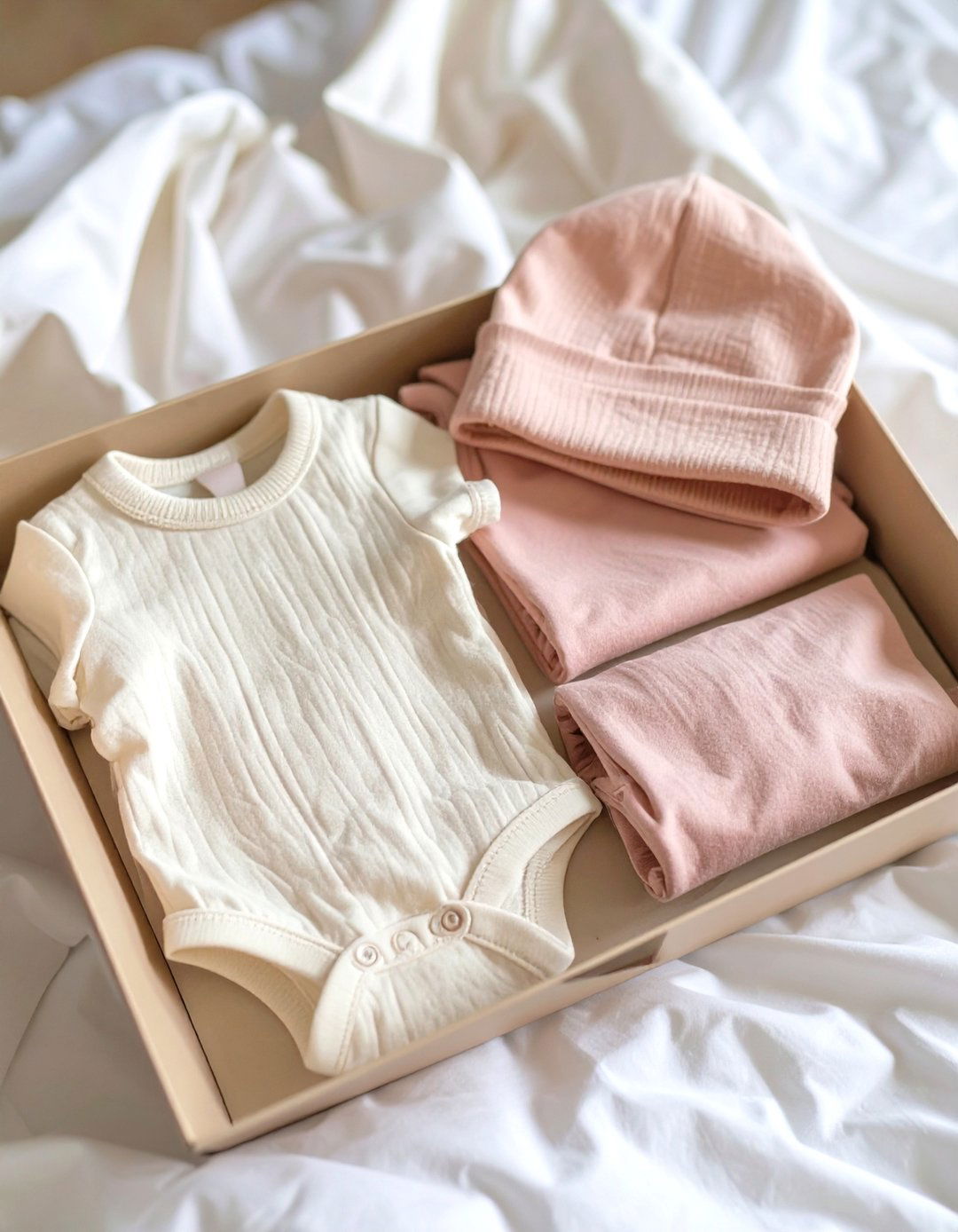 A Luxury Organic Cotton Clothing Set - 30 baby shower presents ideas uk girl