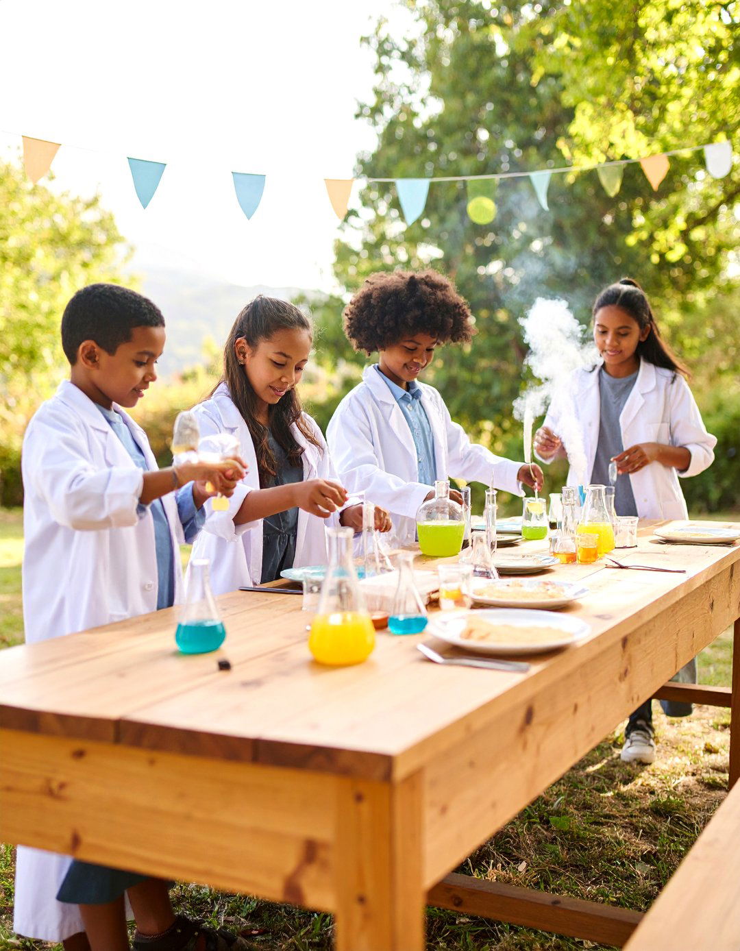 A Mad Scientist Laboratory Bash - 30 backyard birthday party ideas