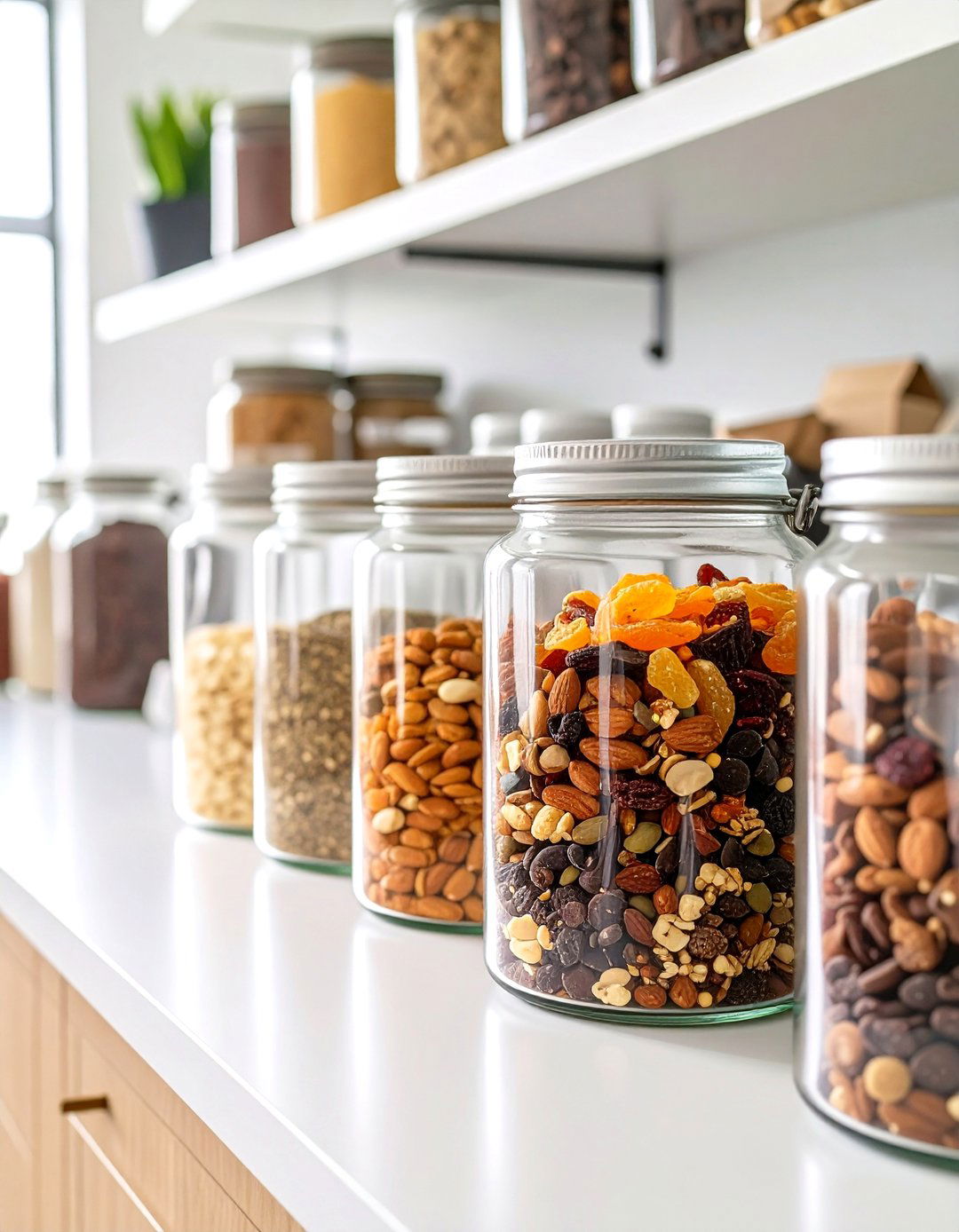 A Make Your Own Trail Mix Station - 30 office breakfast ideas