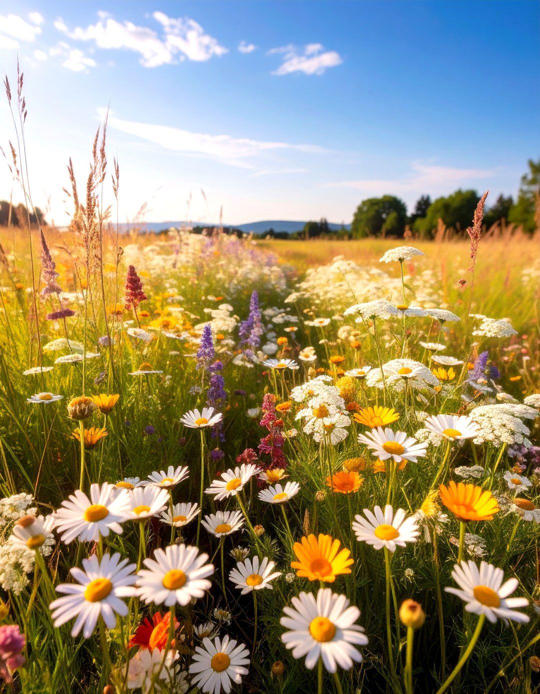 A Meadow Style Wildflower Garden - 30 wildflower garden ideas