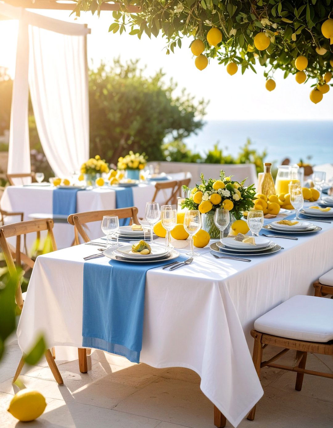 A Mediterranean Coastal Retreat - 30 backyard birthday party ideas