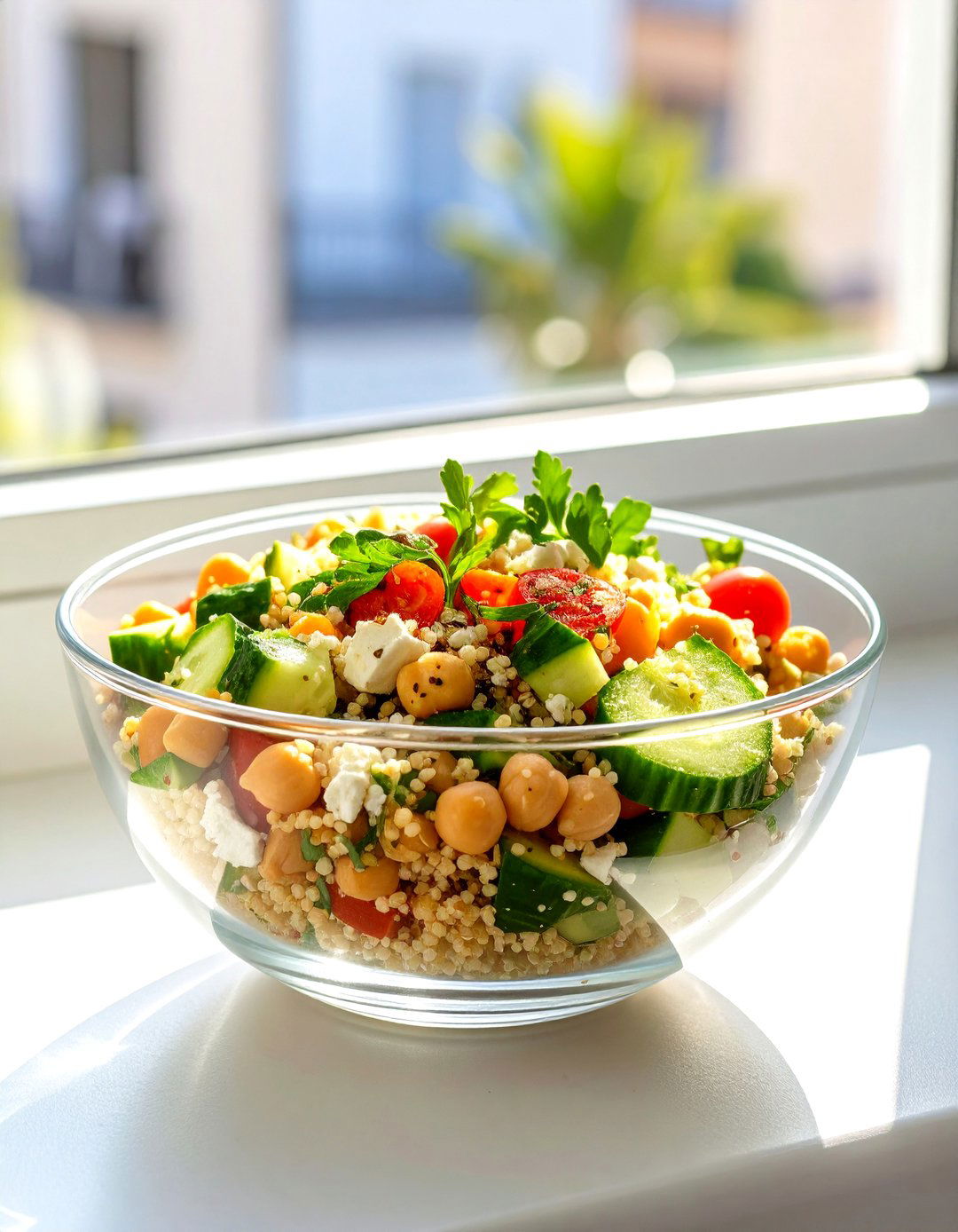 A Mediterranean Couscous Salad - 30 office lunch ideas