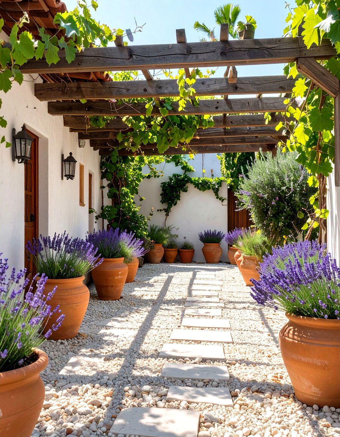A Mediterranean Escape Landscape Design - 30 free landscape design ideas
