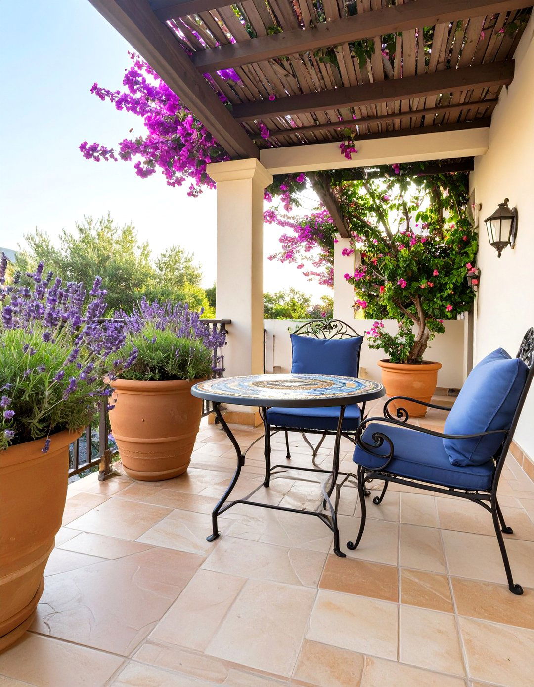 A Mediterranean Inspired Deck - 30 deck decor ideas