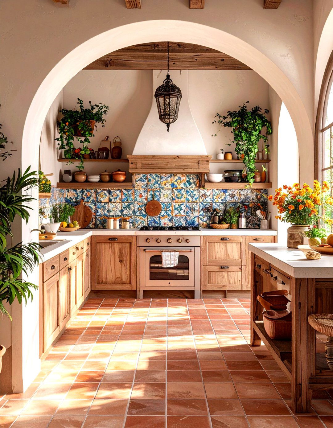 A Mediterranean Inspired Kitchen - 30 kitchen renovations ideas