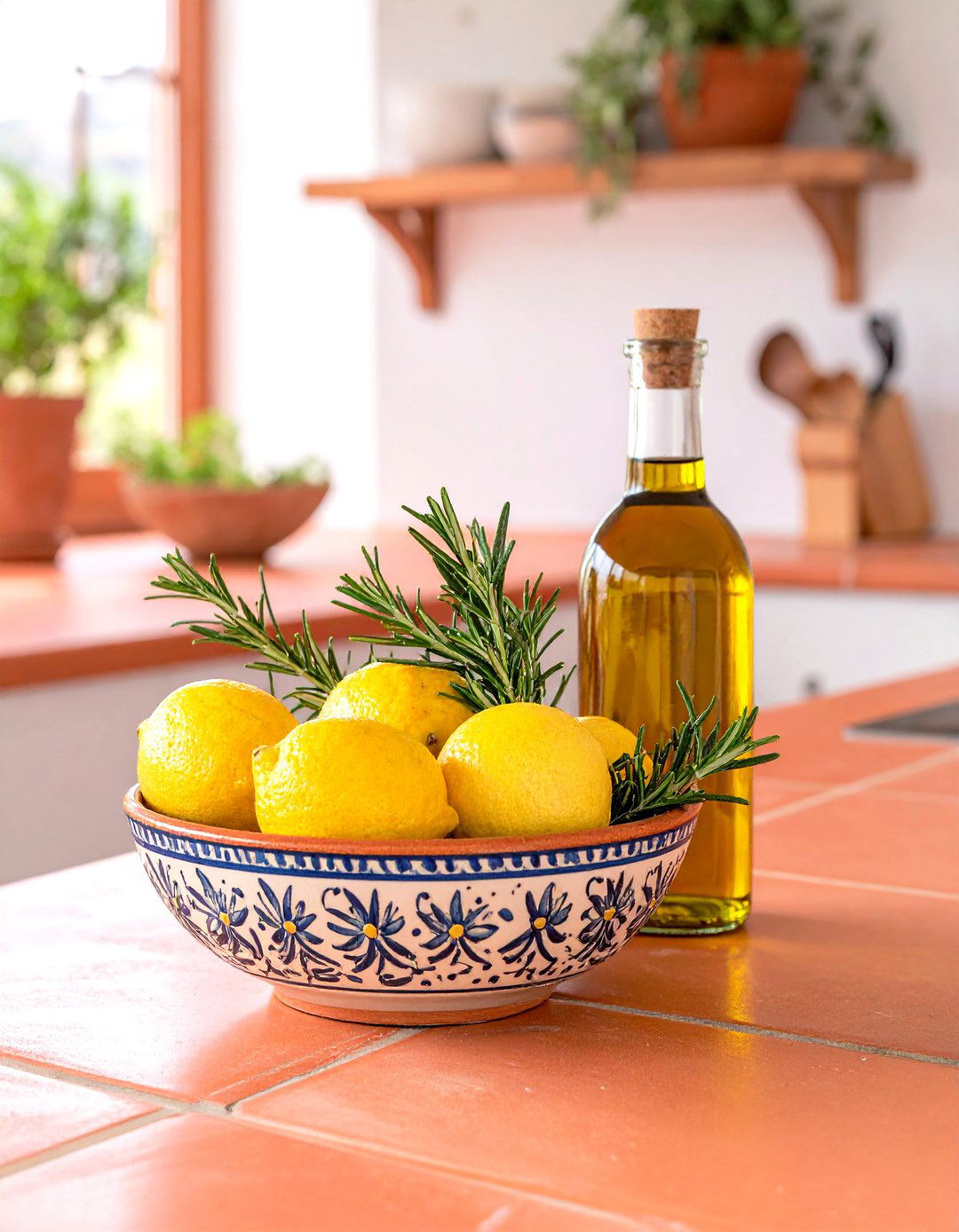 A Mediterranean Inspired Kitchen Island - 30 centerpiece kitchen island decor ideas