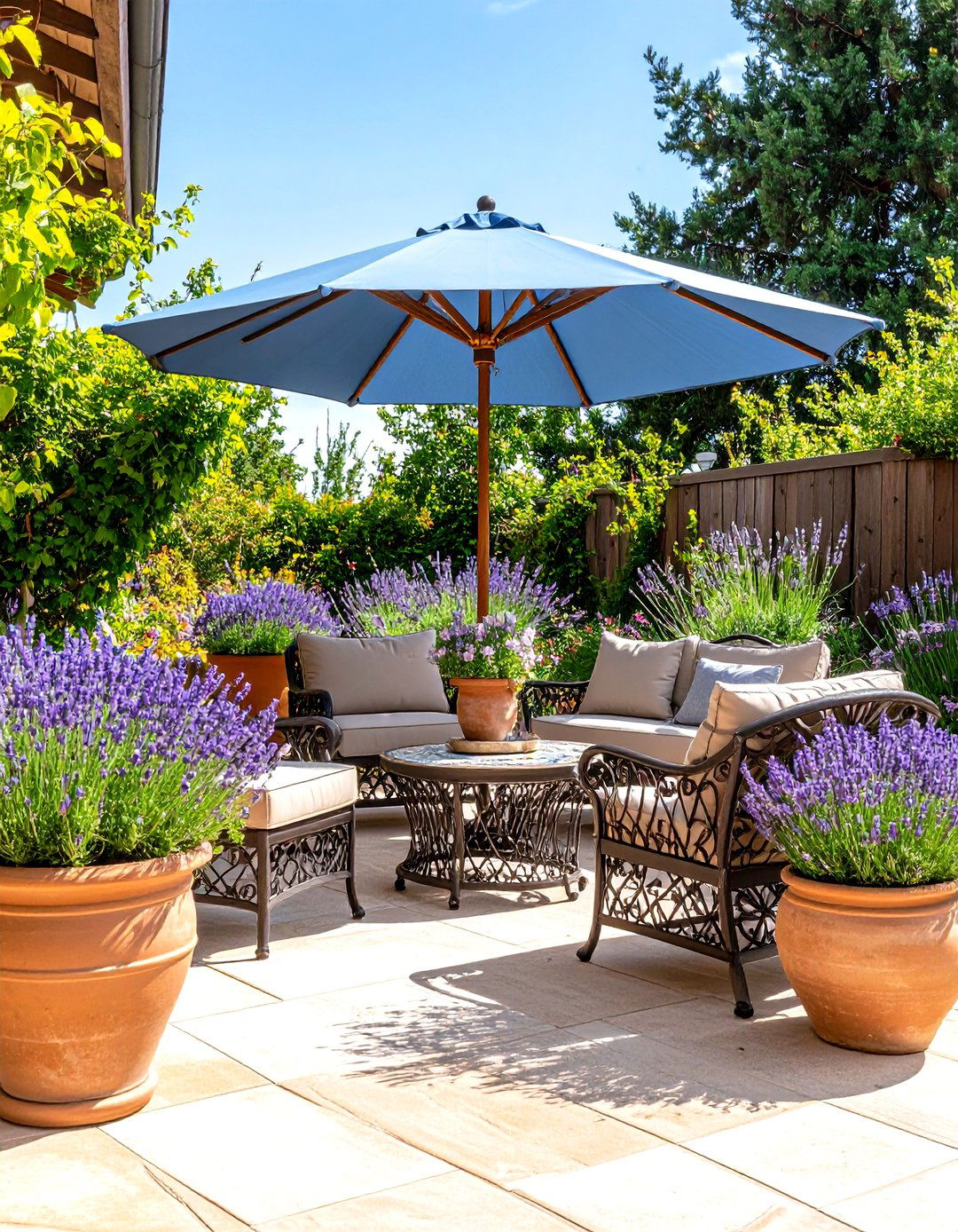 A Mediterranean Inspired Patio Retreat - 30 easy backyard ideas
