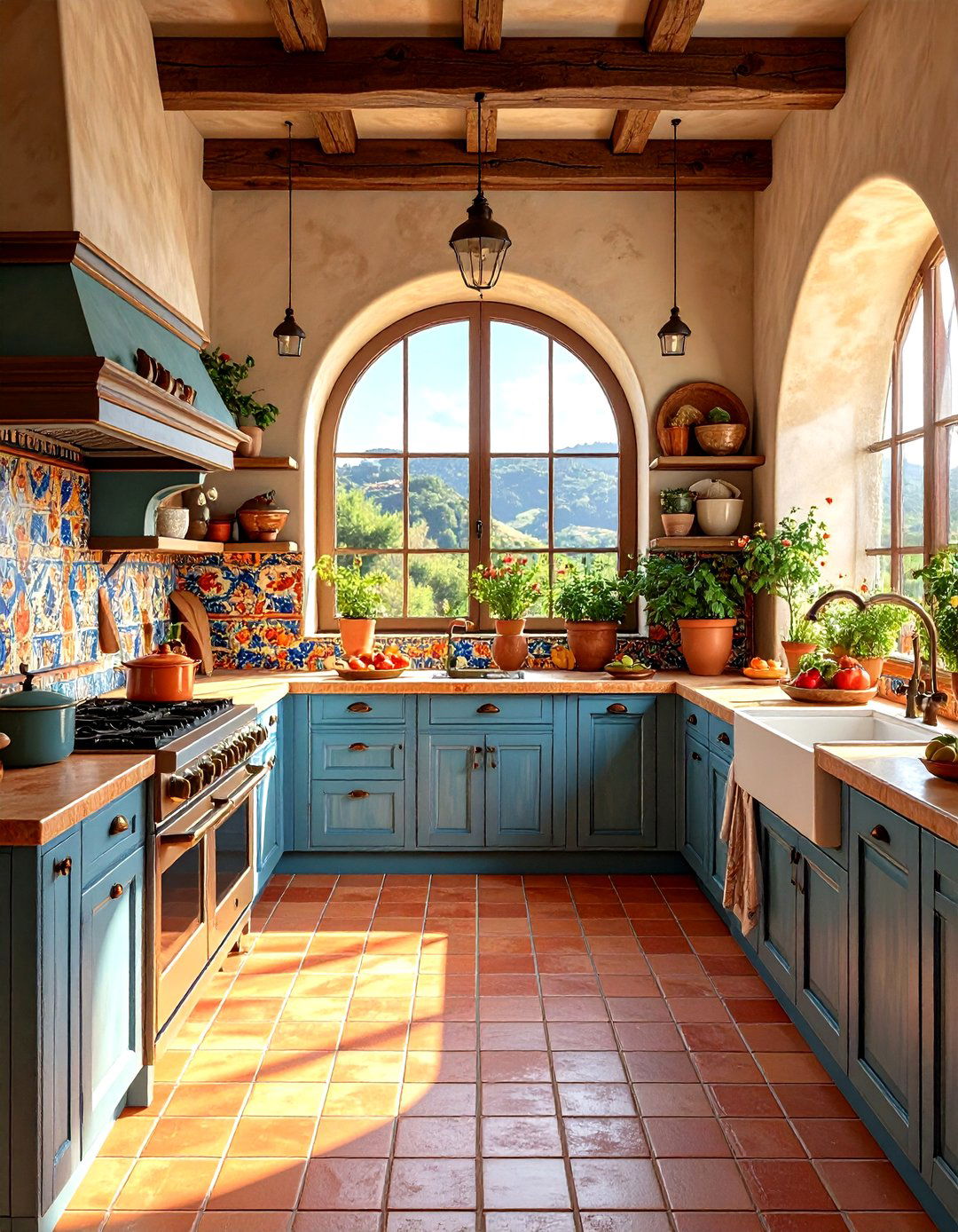 A Mediterranean Villa Kitchen - 30 kitchen update ideas