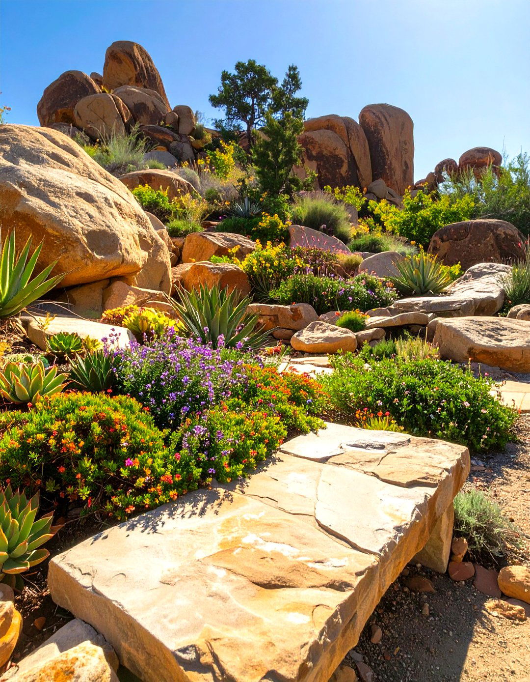 A Memorial Rock Garden - 30 memorial garden ideas