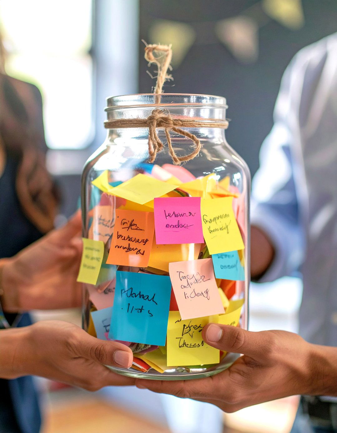 A Memory Jar Gift - 30 office birthday ideas