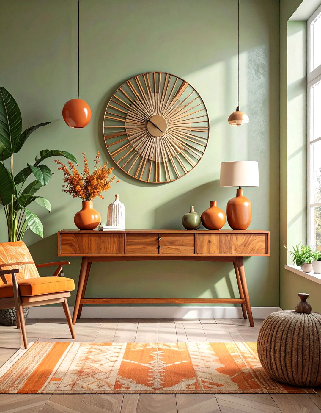 A Mid Century Modern Entryway - 30 how to design a stylish entryway ideas