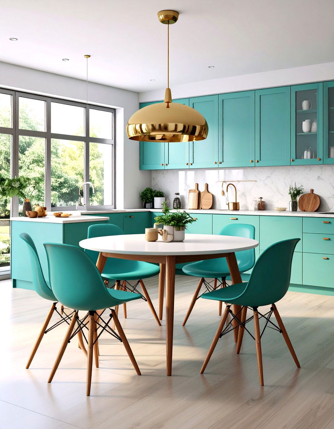 A Mid Century Modern Kitchen Dinette - 30 eat in kitchen ideas