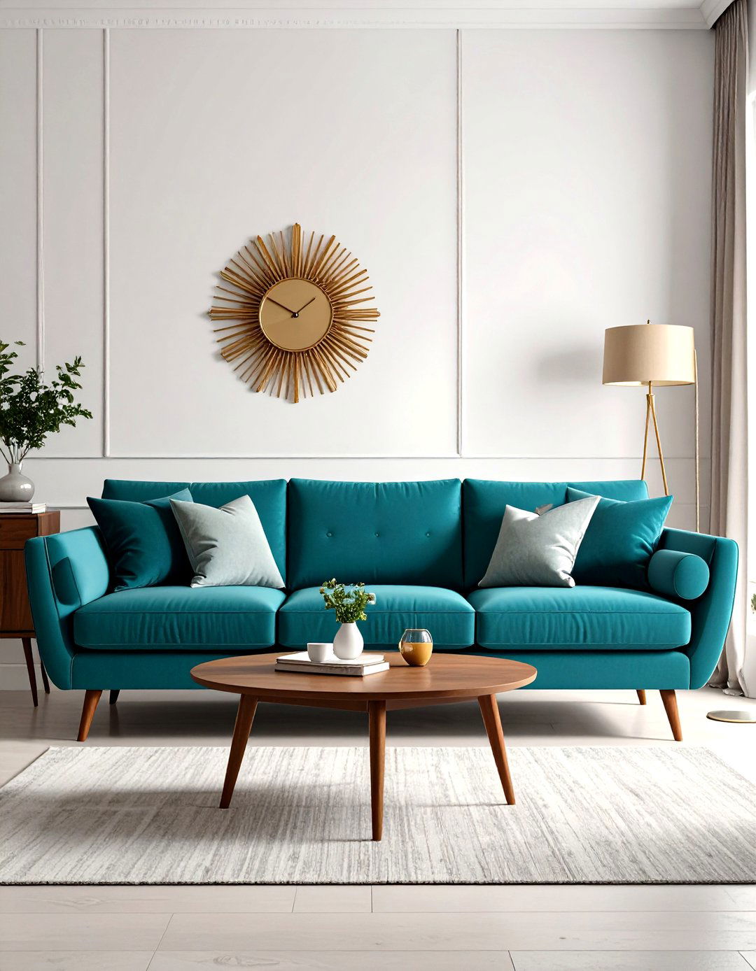 A Mid Century Modern Living Room - 30 design my living room ideas