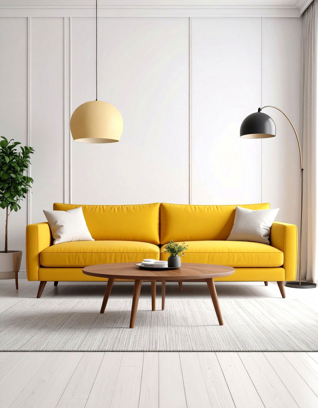 A Mid Century Modern Living Room - 30 interior decor ideas for living room