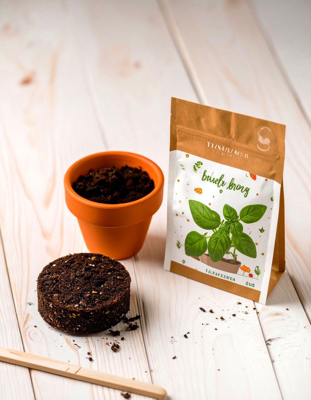 A Mini Herb Garden Kit - 30 baby shower game gift ideas