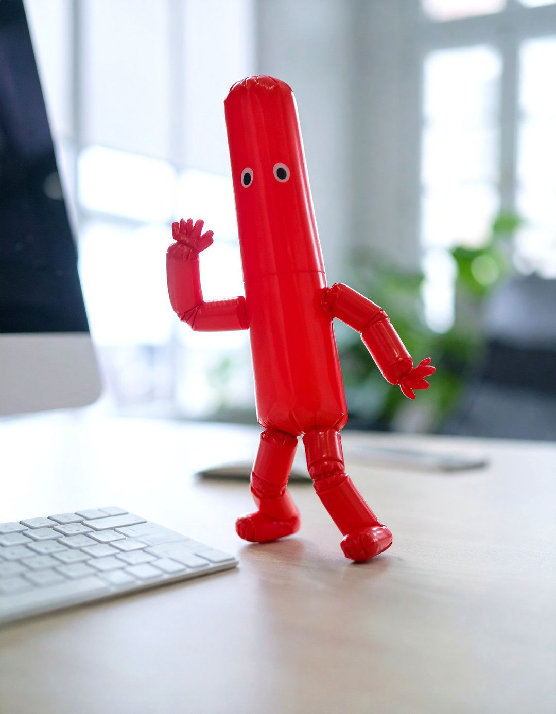 A Mini Wacky Waving Inflatable Tube Guy - 30 office white elephant gift ideas