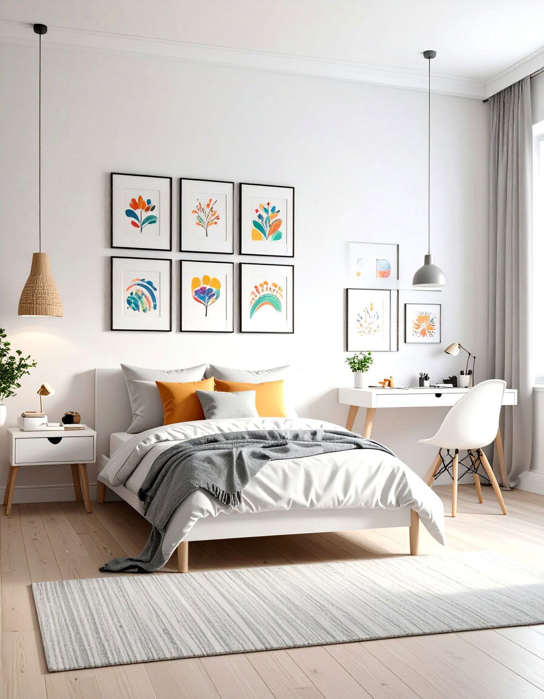 A Minimalist Art Gallery Bedroom - 30 10 year old bedroom ideas girl