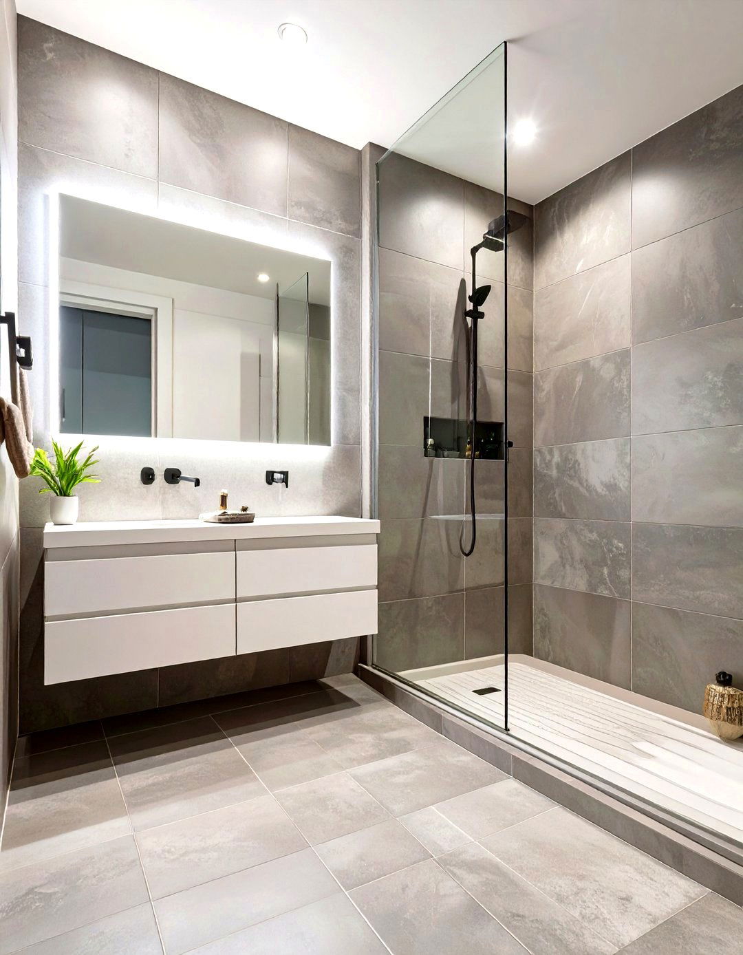 A Minimalist Bathroom with Clean Surfaces - 30 what is minimalist interior design ideas