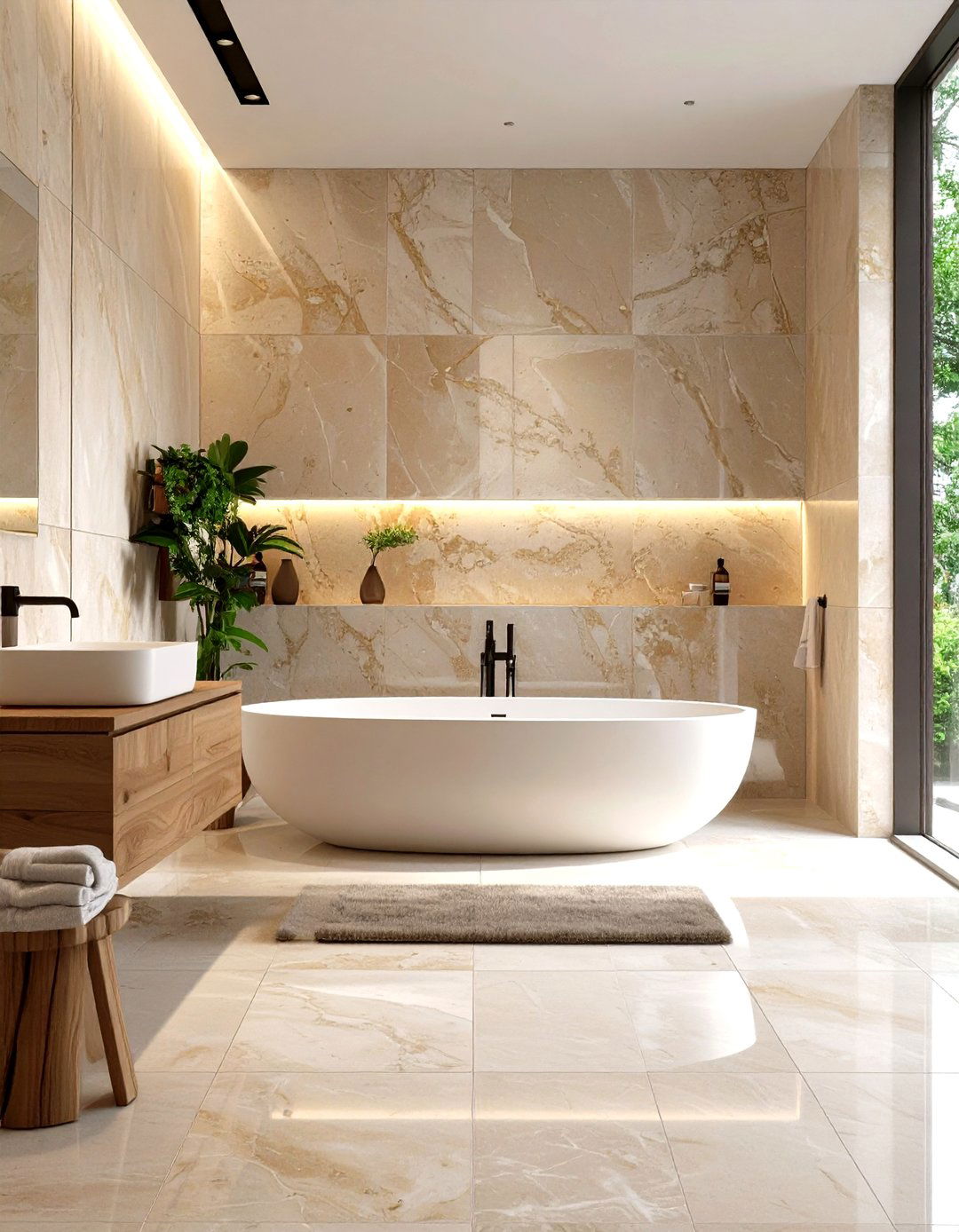 A Minimalist Italian Bathroom Sanctuary - 30 italian interior design ideas