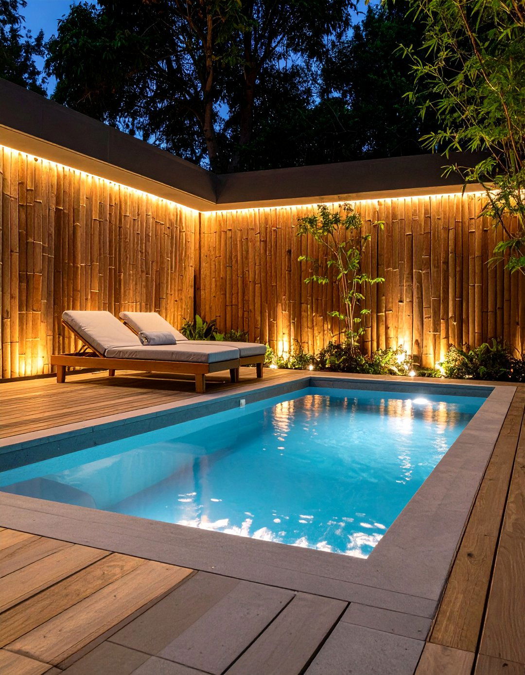 A Minimalist Plunge Pool Sanctuary - 30 affordable backyard pool ideas on a budget