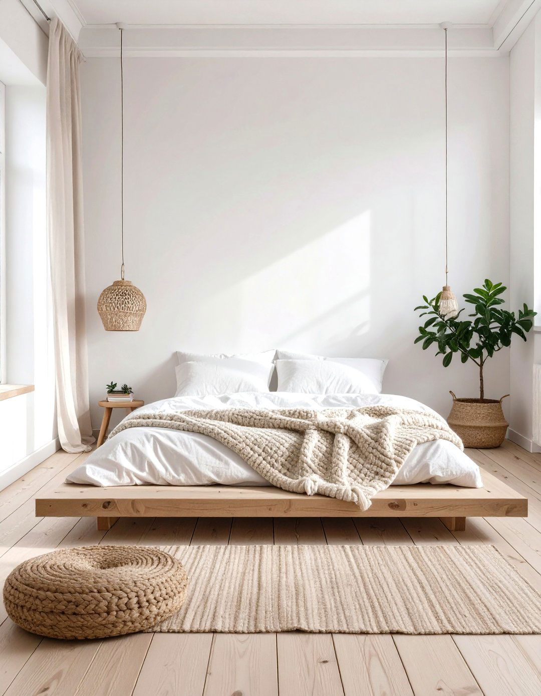 A Minimalist Scandinavian Bedroom - 30 girl bedroom ideas