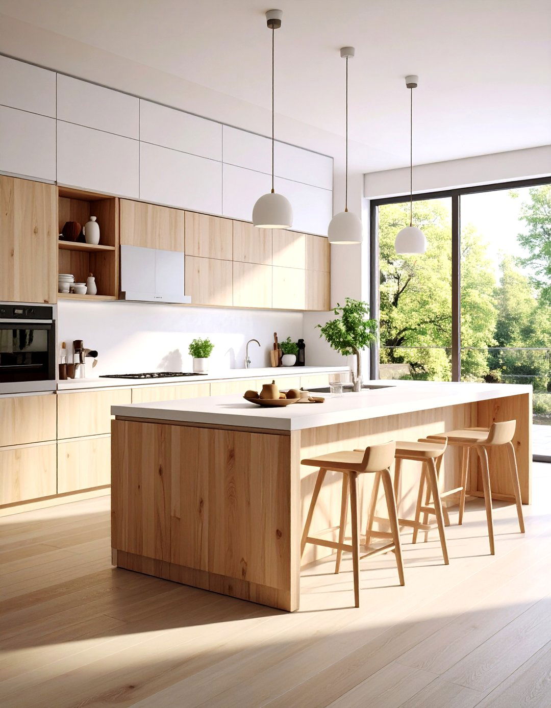 A Minimalist Scandinavian Kitchen - 30 kitchen renovations ideas