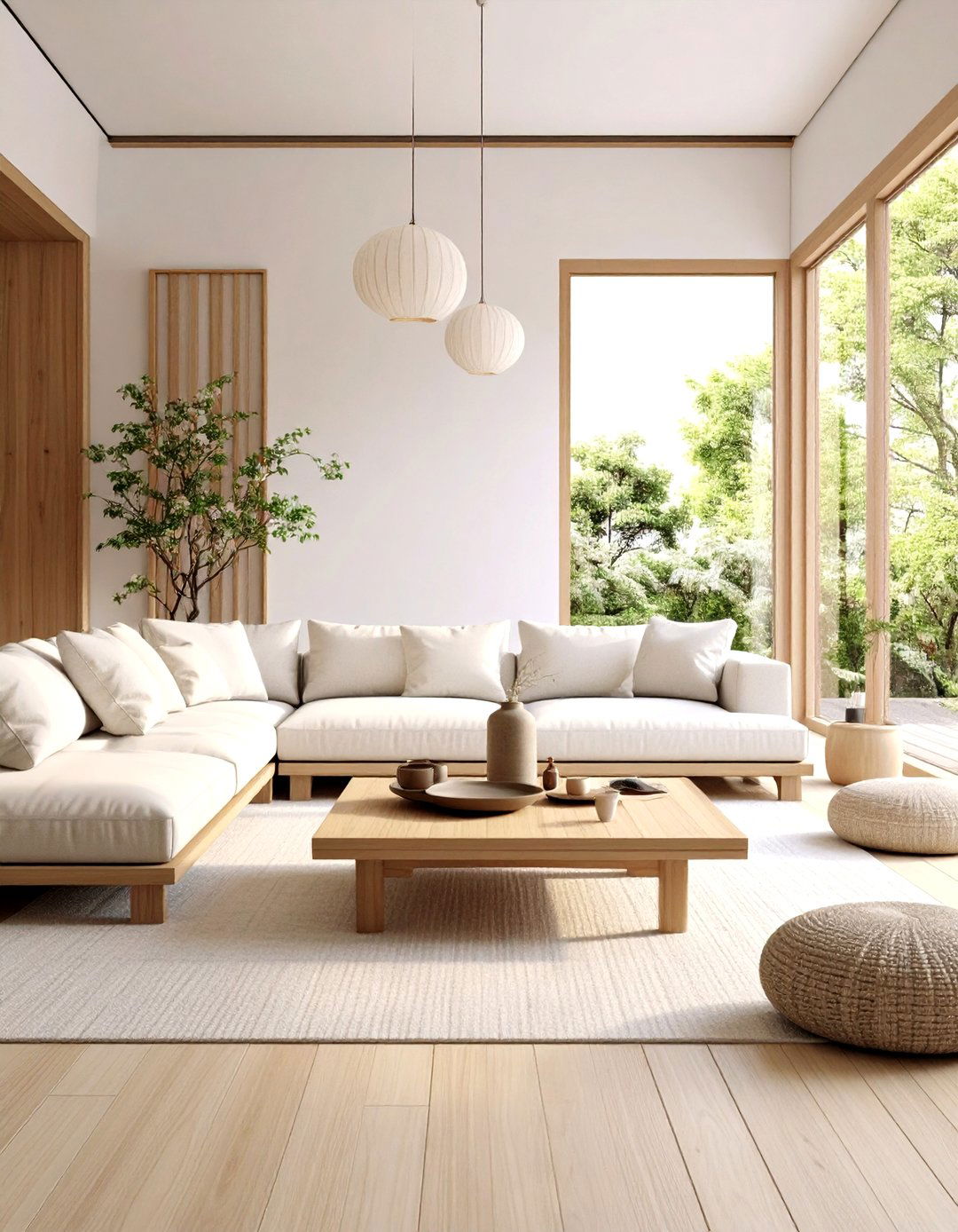 A Minimalist Zen Living Room - 30 interior decor ideas for living room