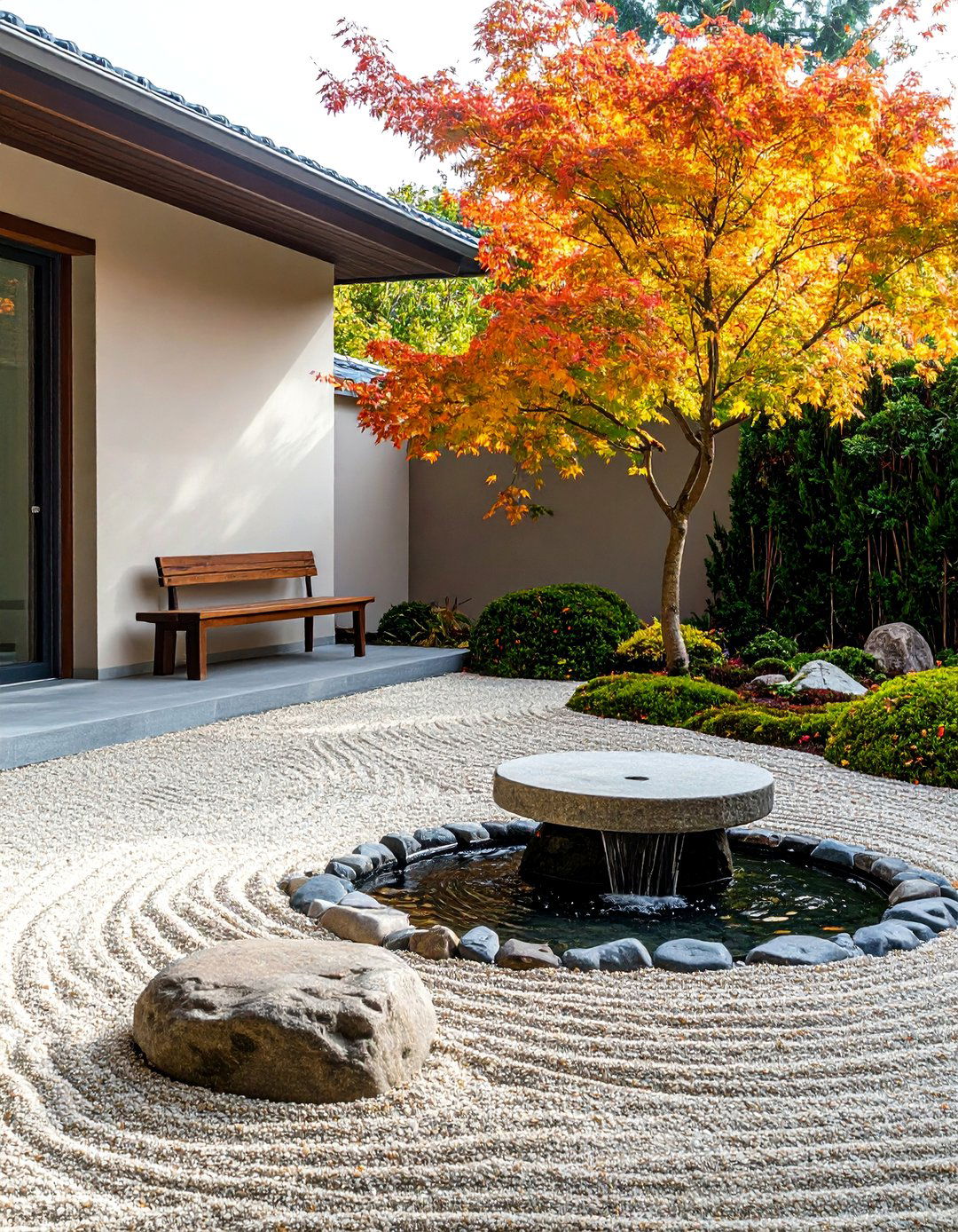 A Minimalist Zen Retreat - 30 backyard ideas for small yards