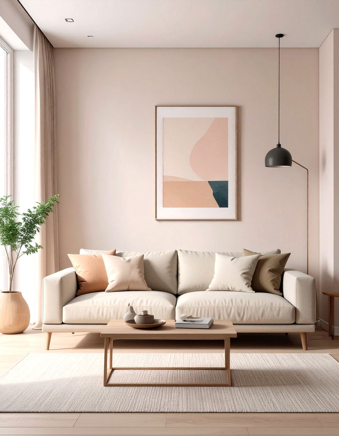 A Minimalist and Uncluttered Approach - 30 sitting room decor ideas