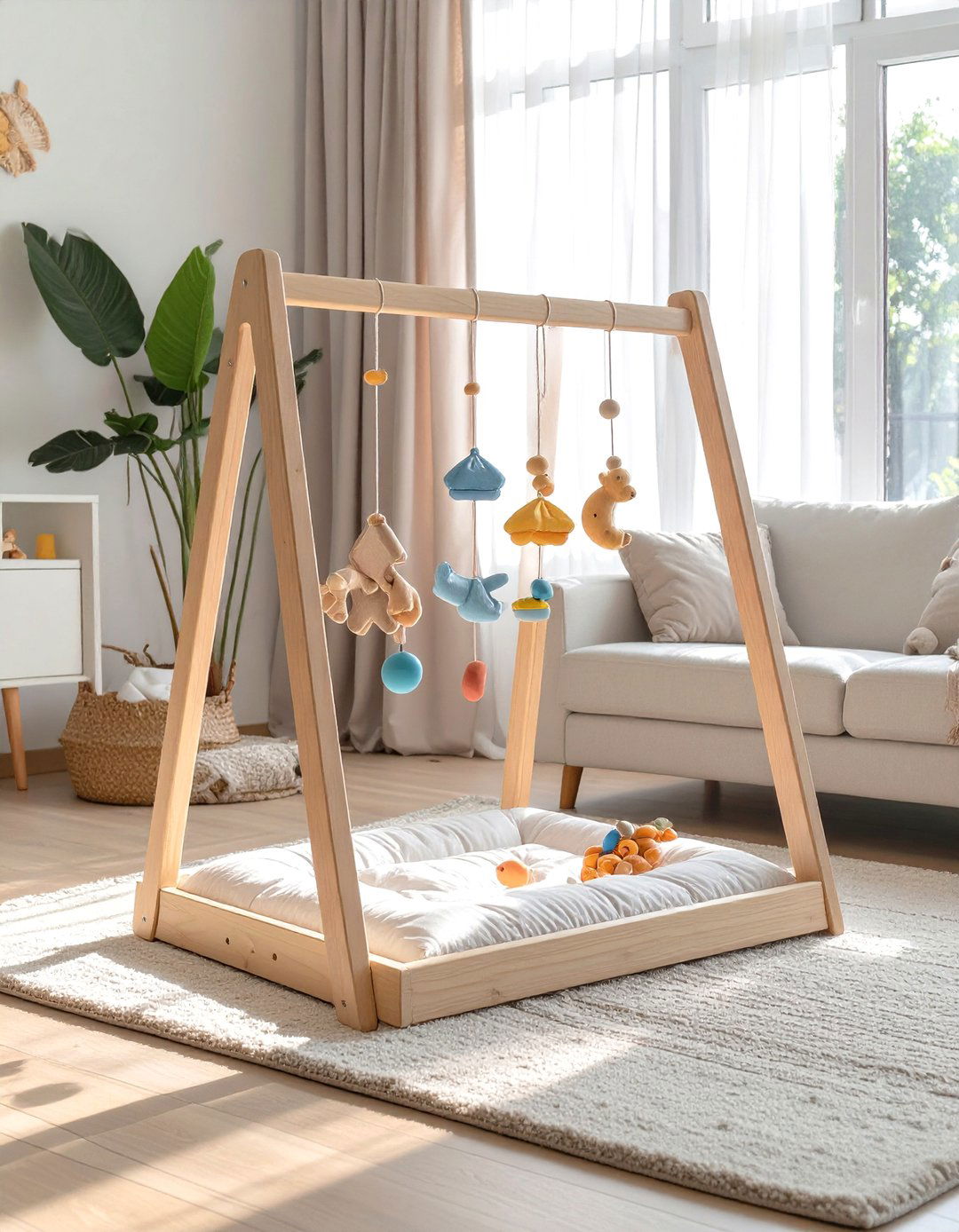 A Modern Baby Play Gym - 30 baby shower gifts ideas