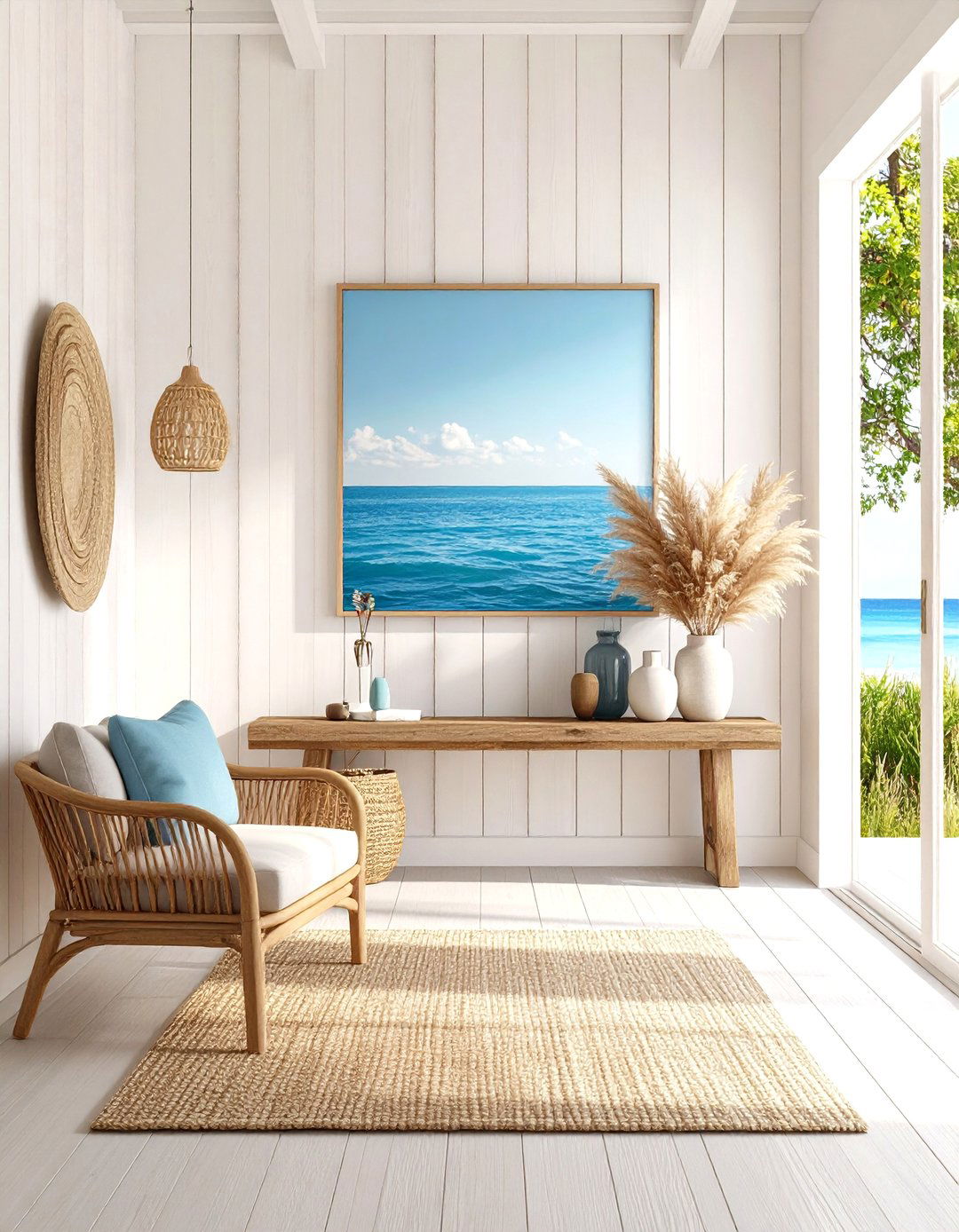 Picture of 30 Entryway Wall Decor Ideas to Personalize Your Foyer - We Love Home Blog