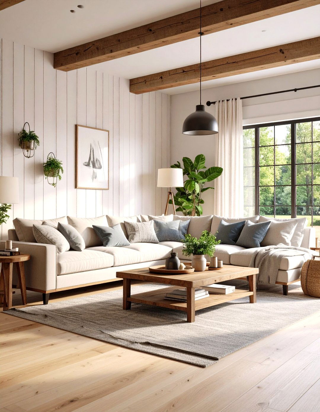 A Modern Farmhouse Formal Living Room - 30 formal living room ideas
