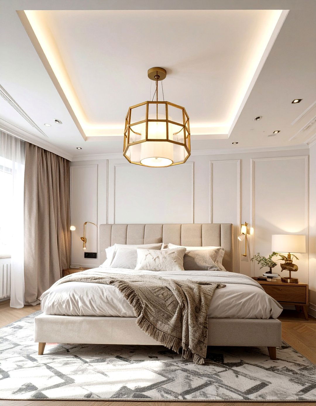 A Modern Flush Mount for Low Ceilings - 30 best lighting for interior design ideas