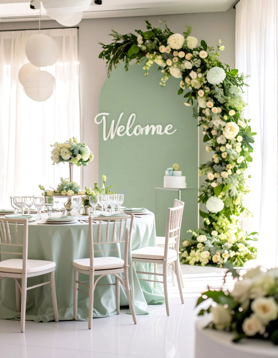 A Modern Minimalist Baby Shower - 30 baby shower decoration ideas