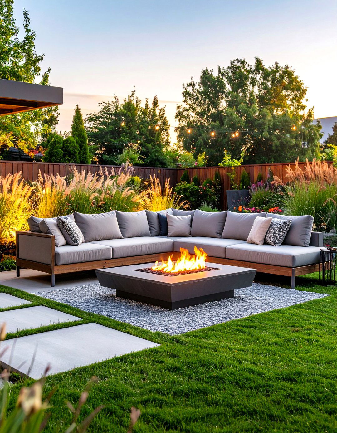 A Modern Minimalist Backyard Garden - 30 backyard garden ideas