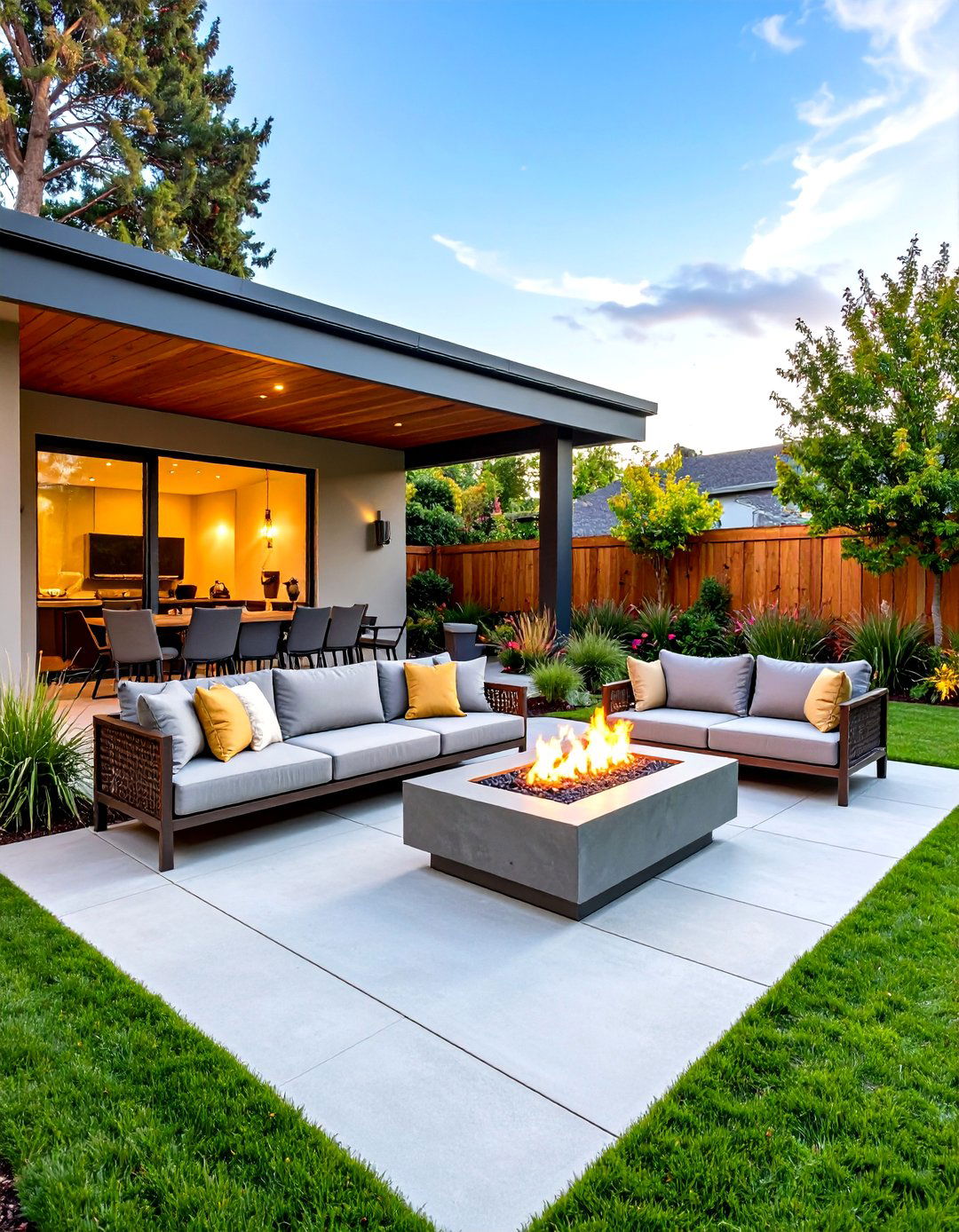 A Modern Minimalist Backyard Layout - 30 backyard layout ideas