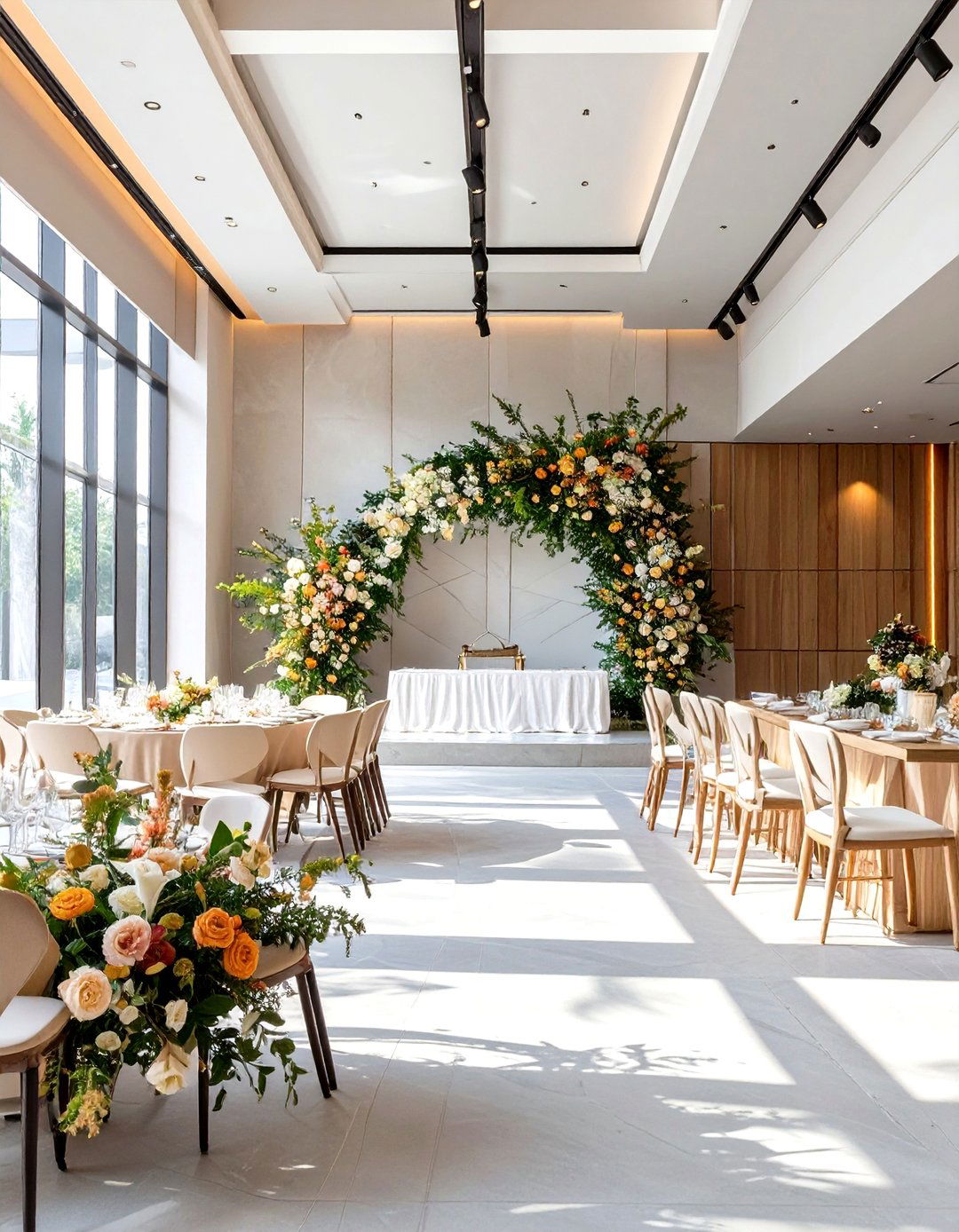 A Modern Minimalist Bridal Shower - 30 ideas for bridal shower