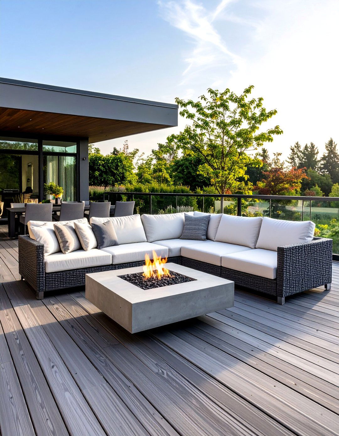 A Modern Minimalist Deck - 30 backyard deck designs