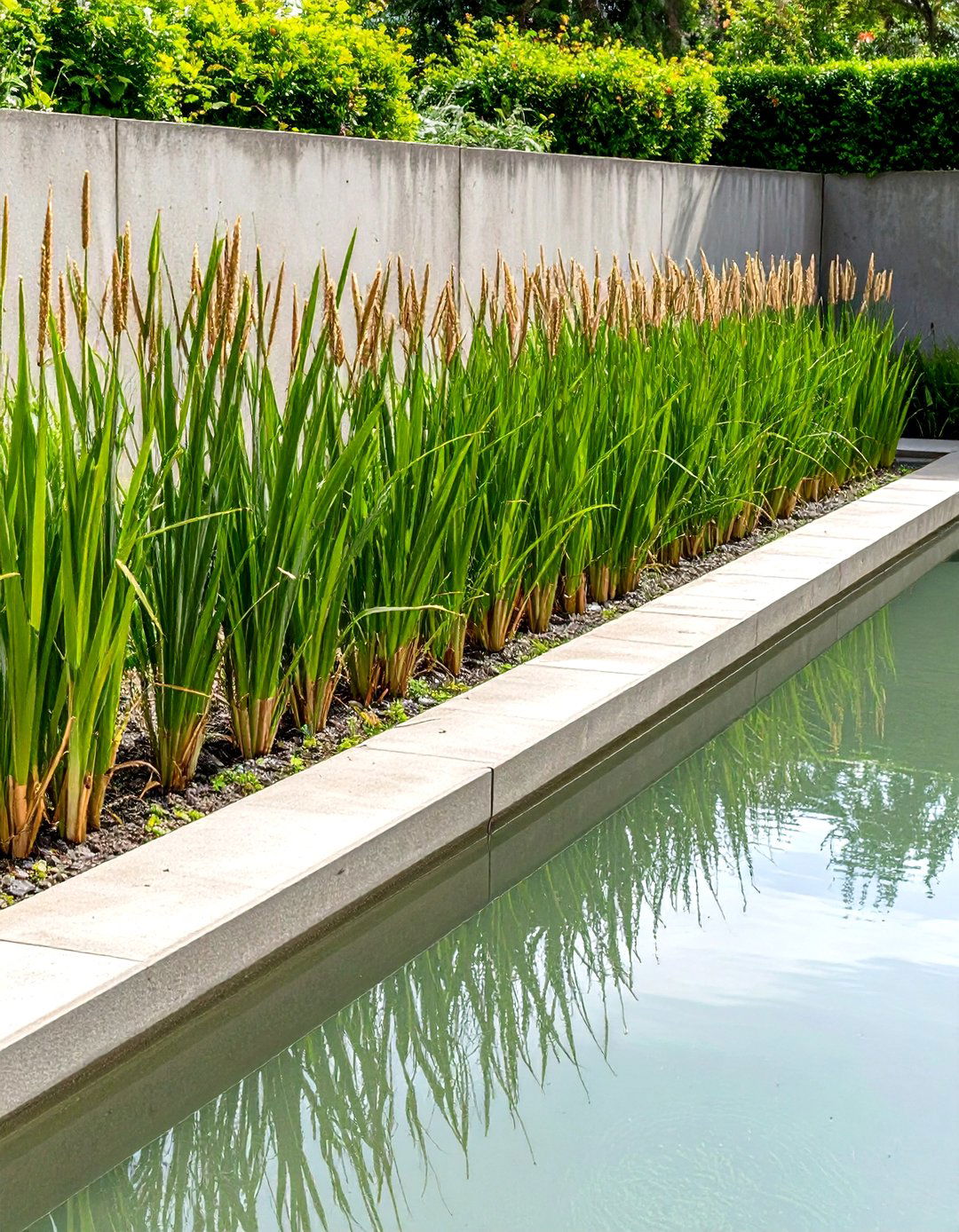 A Modern Minimalist Garden Pond - 30 garden pond ideas