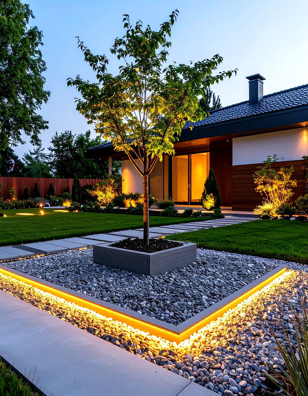 A Modern Minimalist Garden - 30 easy garden ideas