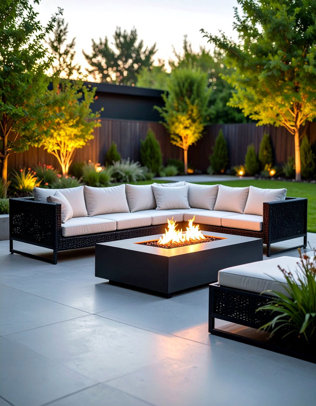 A Modern Minimalist Patio Design - 30 outdoor space ideas