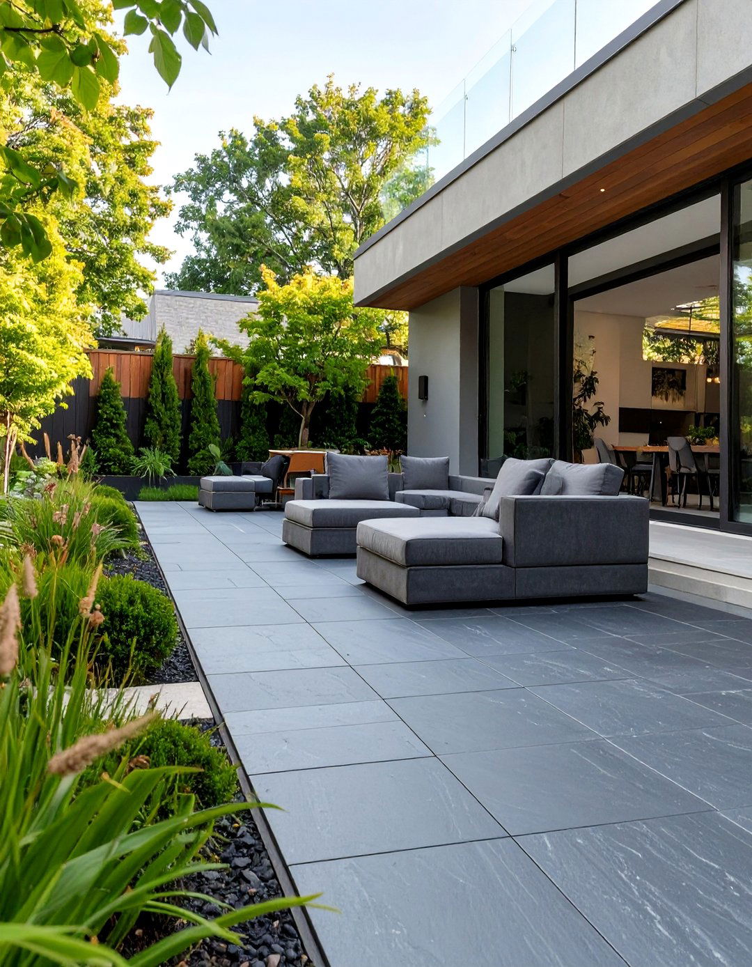 A Modern Minimalist Patio Design - 30 backyard pavers ideas