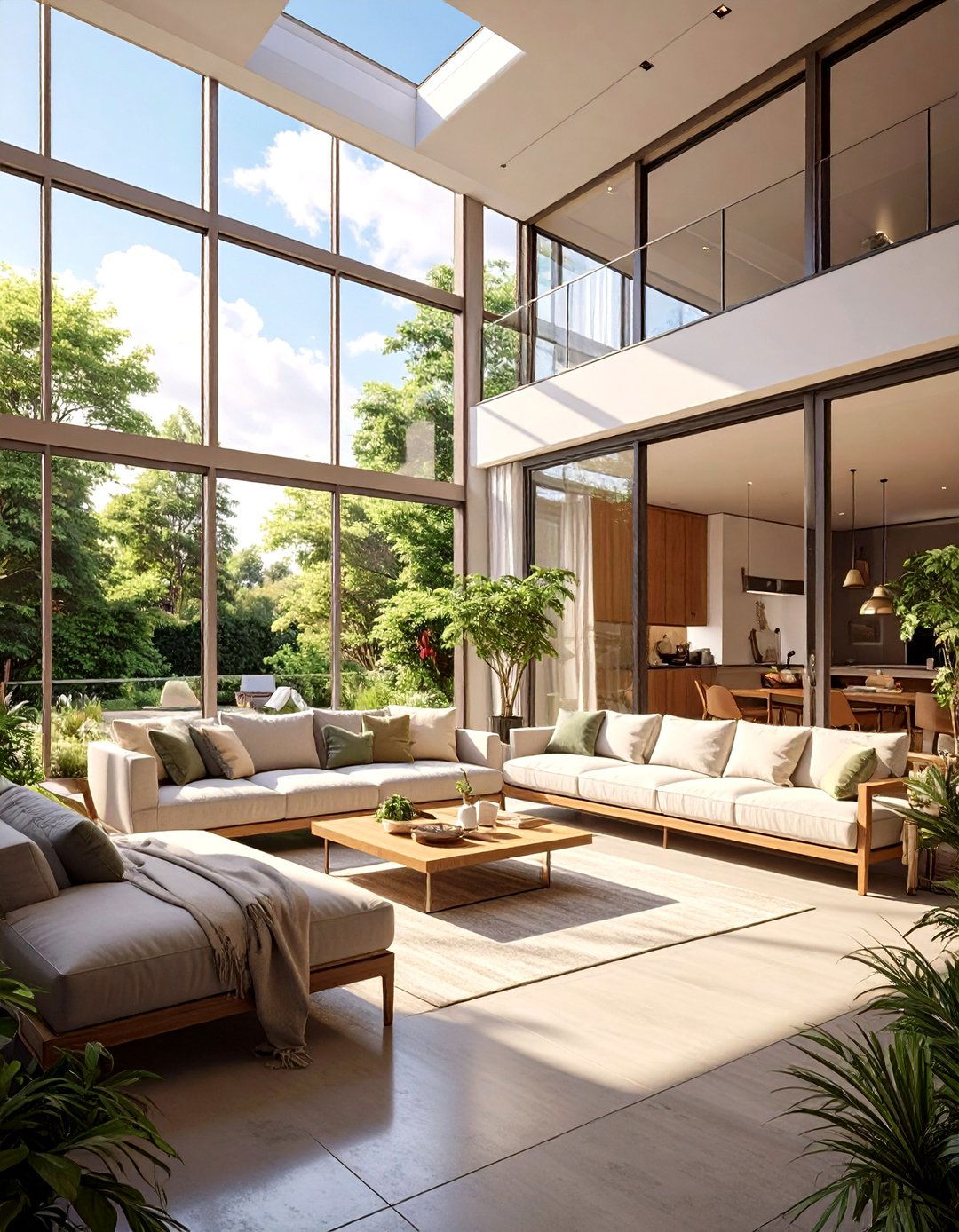 A Modern Minimalist Sunroom Deck - 30 enclosed deck ideas