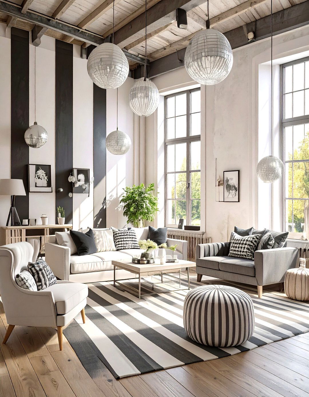 A Modern Monochrome Baby Shower - 30 neutral baby shower ideas