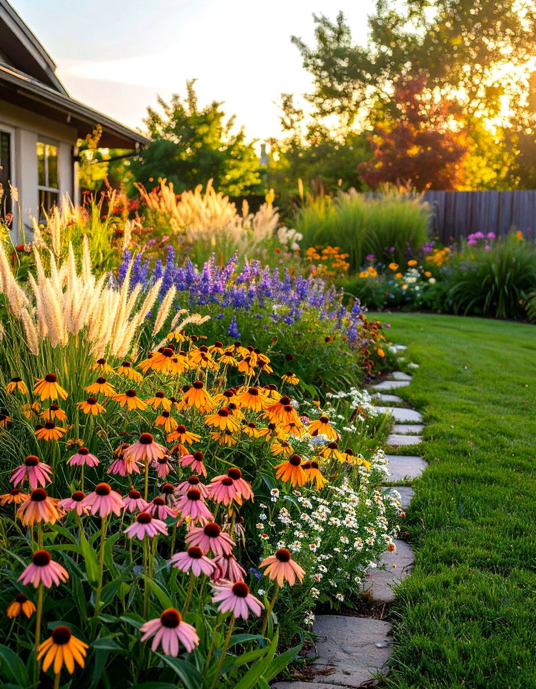 A Modern Prairie Style Garden - 30 garden ideas for front yard