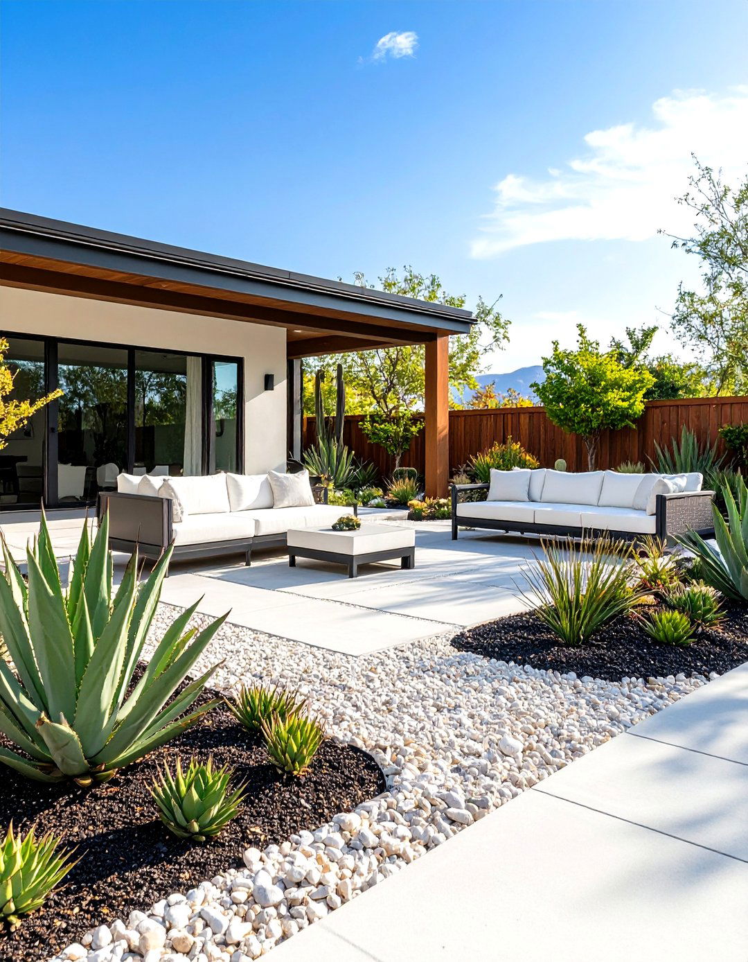 A Modern Xeriscape Florida Garden - 30 florida landscape ideas