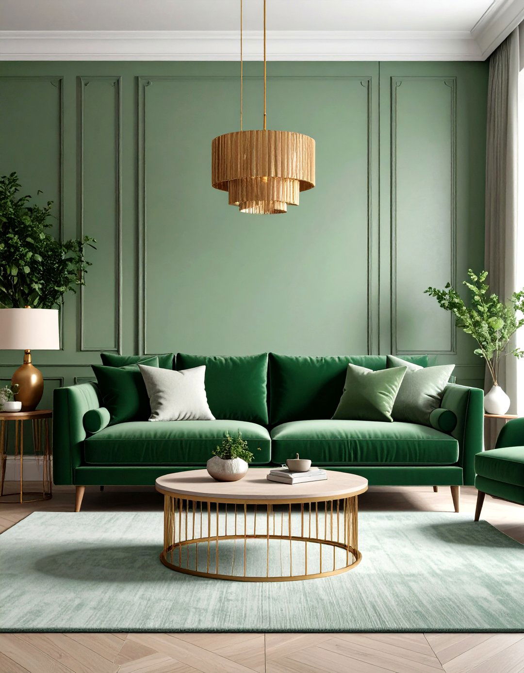 A Monochromatic Living Room Scheme - 30 living room set up ideas