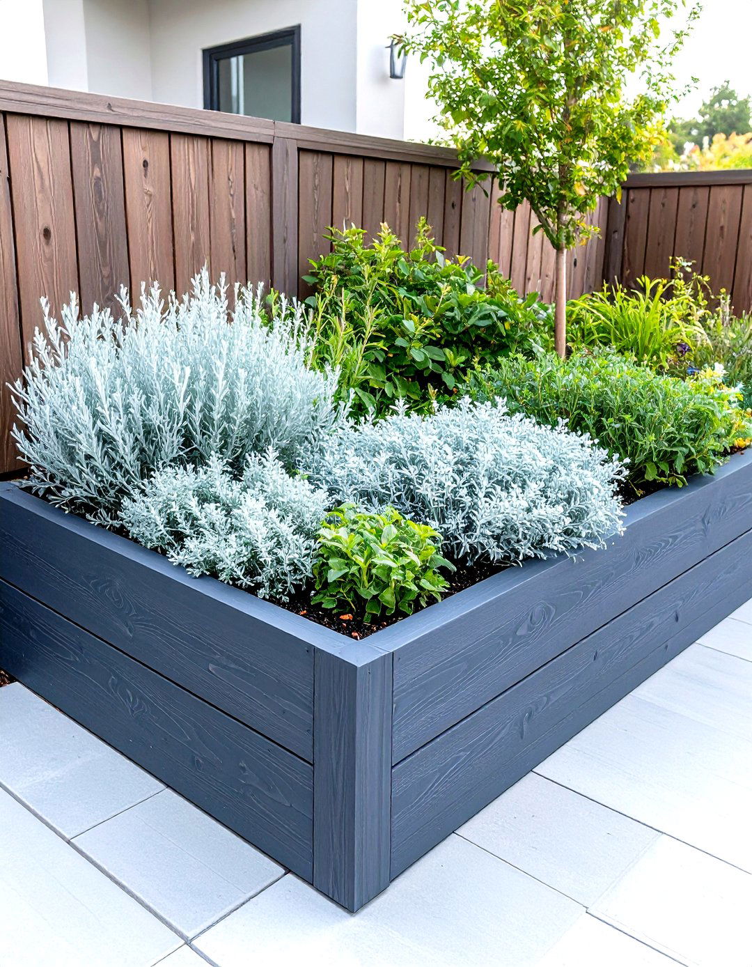 A Monochromatic Planting Scheme - 30 garden box ideas